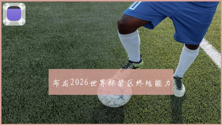 布龙2026世界杯禁区终结能力