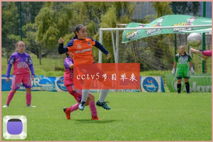 cctv5节目单表